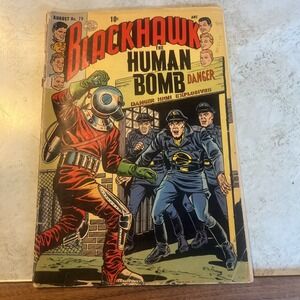 Blackhawk no 79 Comic Book   (10 cent)